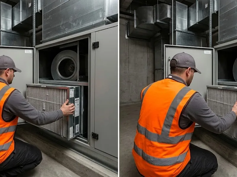 Remplacement de filtres — Maintenance préventive