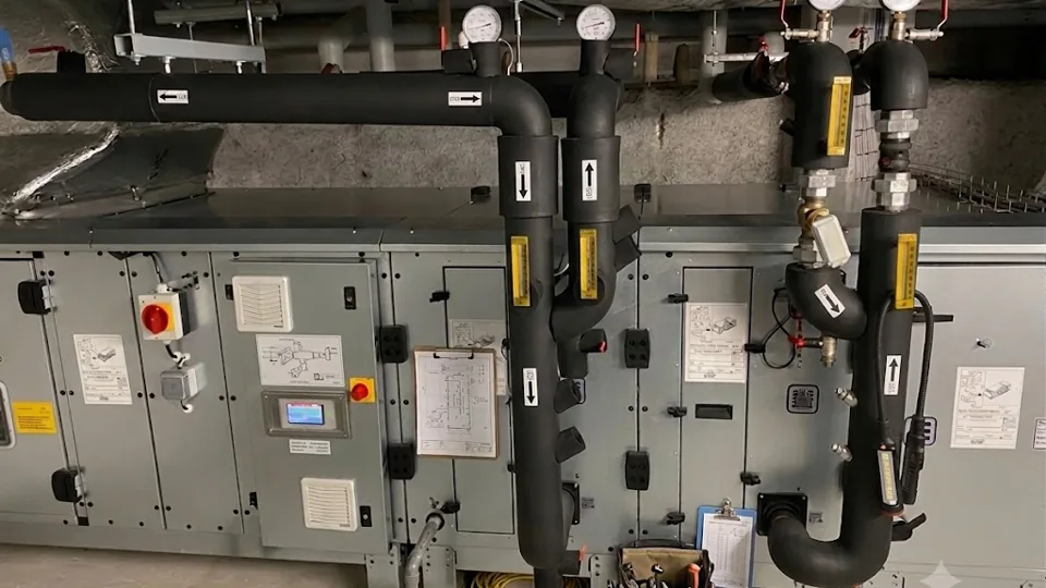 Entretien d'une centrale de traitement d'air